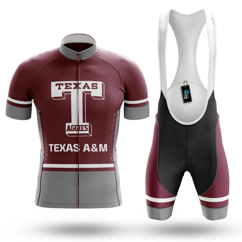 aggie gear Retro Texas A&M Aggies - Men's Cycling Kit