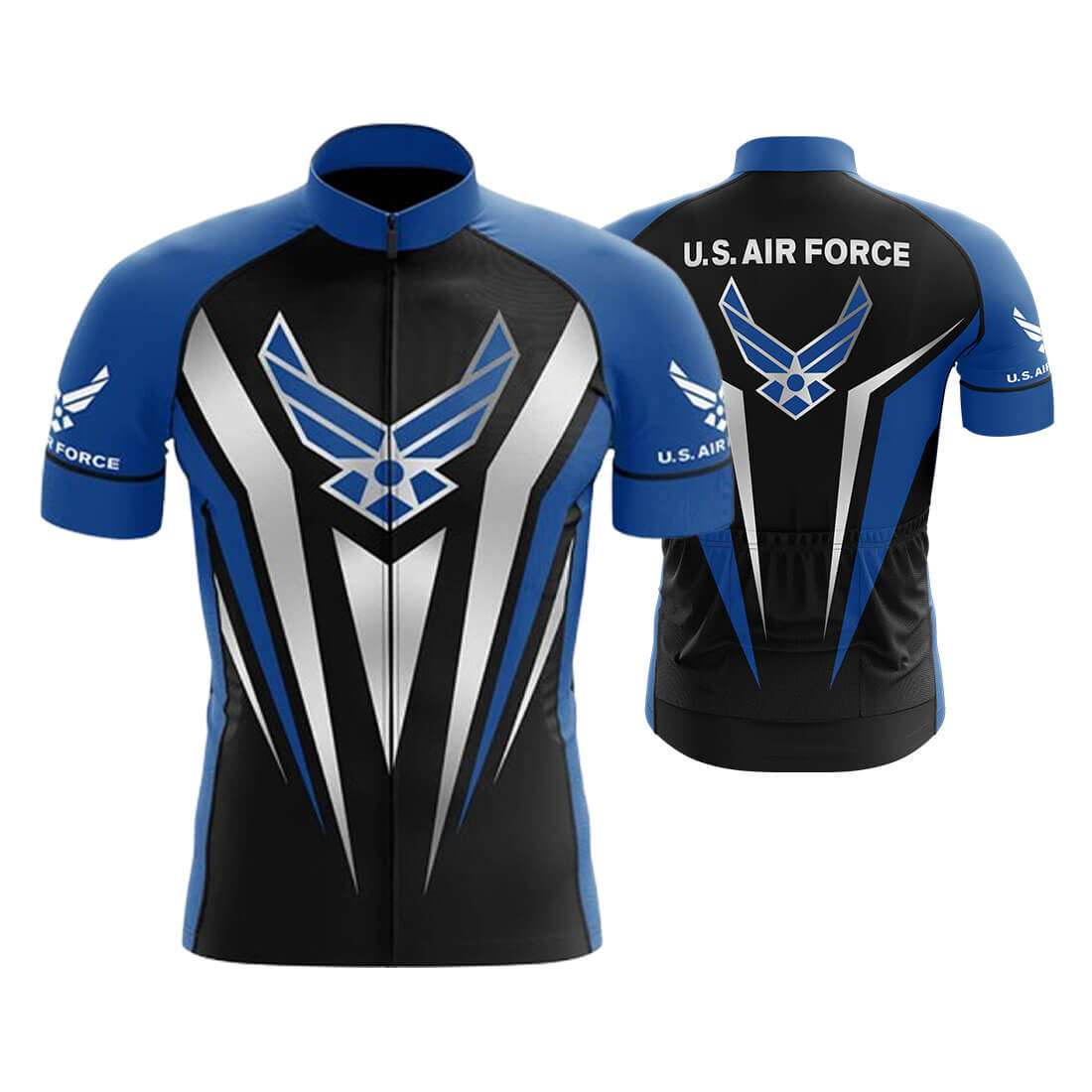gears usaf Air Force Cycling Jersey for Men
