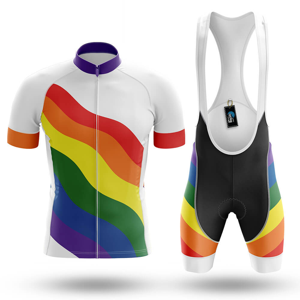 gay gear clothing Pride Rainbow - Men's Cycling Kit