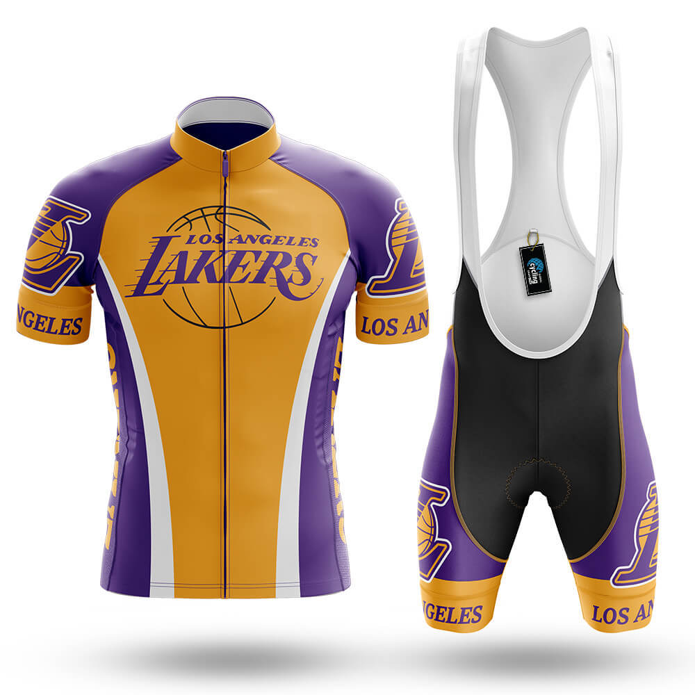 The Lakers - Men's Cycling Kit Full Set / 4XL