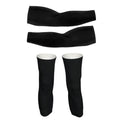 Black - Arm And Leg Sleeves-S-Global Cycling Gear