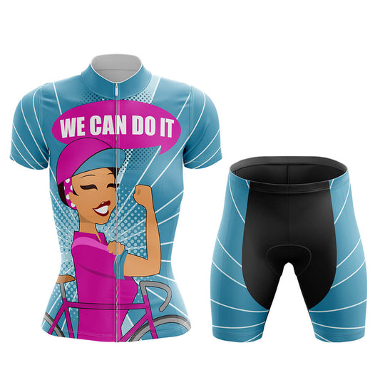 We Can Do It V2 - Cycling Kit-Jersey + Shorts-Global Cycling Gear