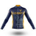 U.S.Navy - Men's Cycling Kit-Long Sleeve Jersey-Global Cycling Gear