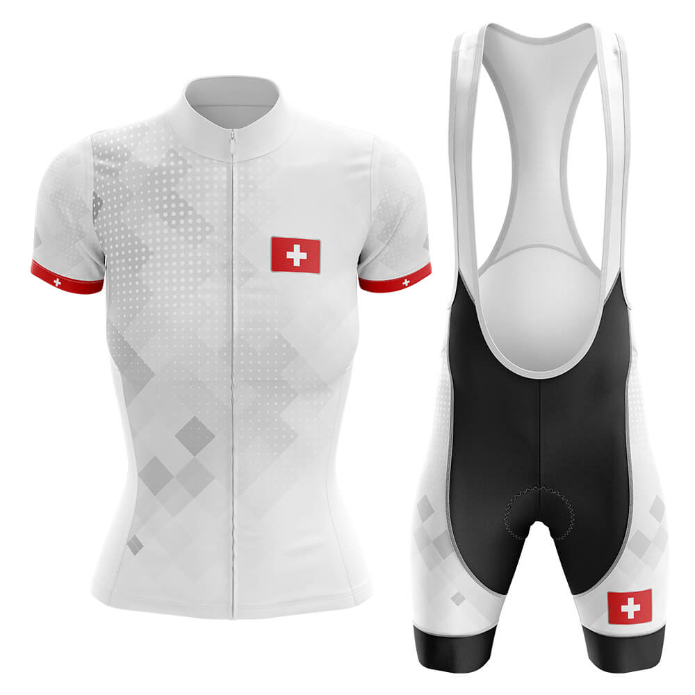 Revision Indsigt reductor Switzerland - Women - Cycling Kit Bike Jersey and Bib Shorts
