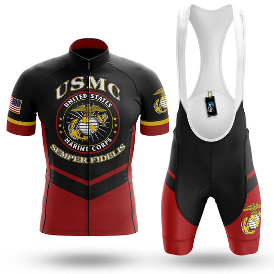 U.S Marine Corps V3 - Men's Cycling Kit-Full Set-Global Cycling Gear