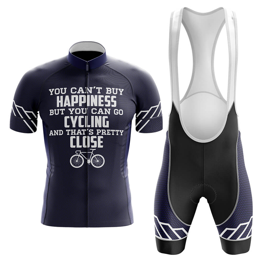 Happiness Men's Cycling Kit Bike Jersey and Bib Shorts