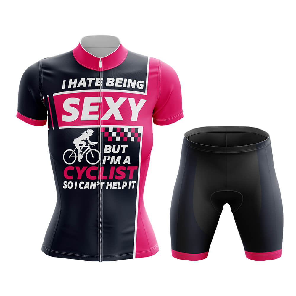 Sexy Cyclist Women Cycling Kit