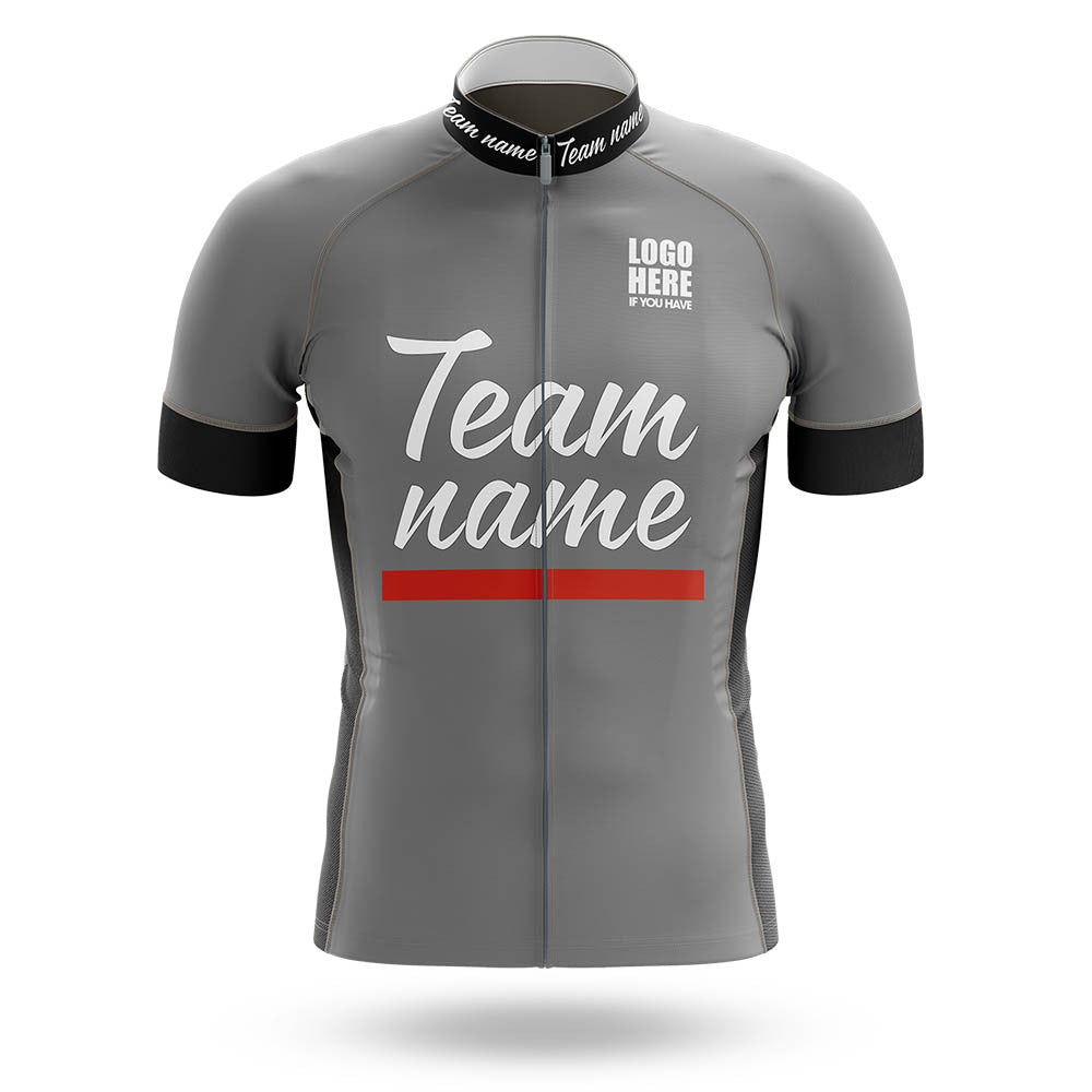 Custom Team Name V1 - Men's Cycling Kit-Jersey Only-Global Cycling Gear