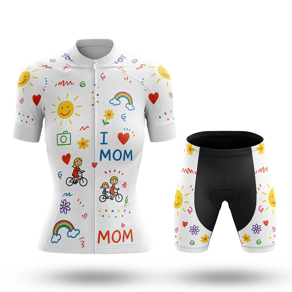 Drawn with Love - Women's Cycling Kit Global Cycling Gear