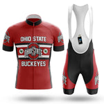 Ohio State Buckeyes Leaf - Men's Cycling Kit