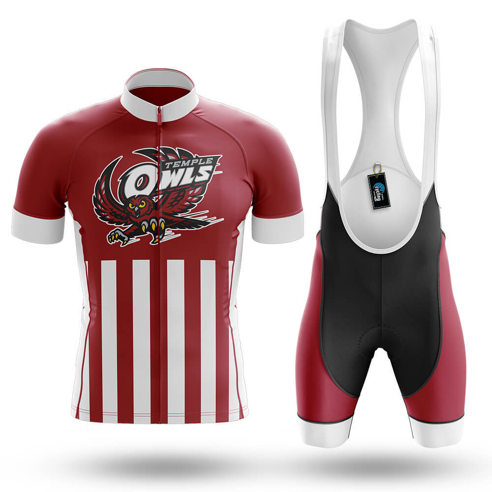 Temple Owls USA - Men's Cycling Kit