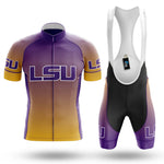 LSU Tigers Gradient - Men's Cycling Kit