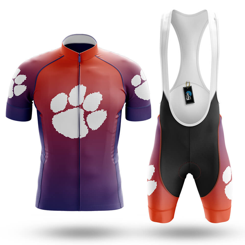 Clemson Tigers Gradient - Men's Cycling Kit