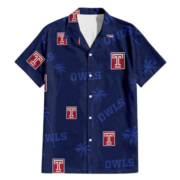 Temple University V4 - Hawaiian Shirt