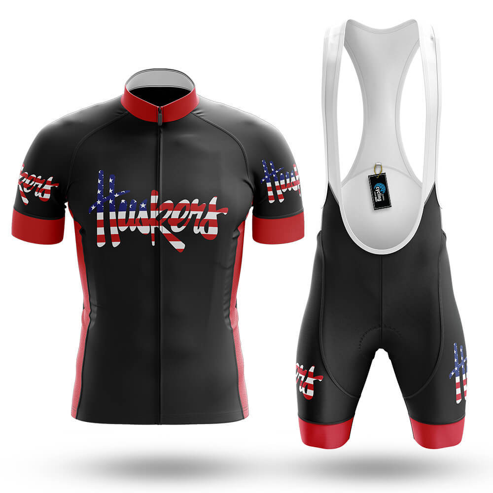 Patriotic Cornhuskers - Men's Cycling Kit Global Cycling Gear