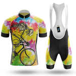 Skeleton Tie Dye - Men's Cycling Kit