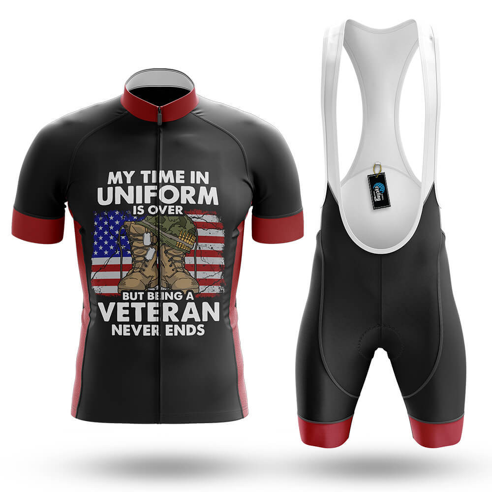 Being A Veteran Never Ends - Men's Cycling Kit