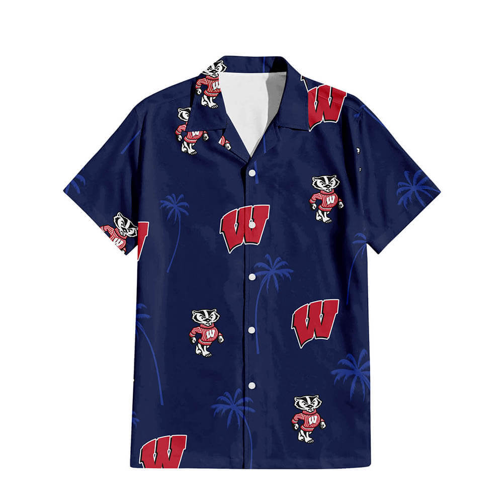 Badgers V4 - Hawaiian Shirt - Global Cycling Gear