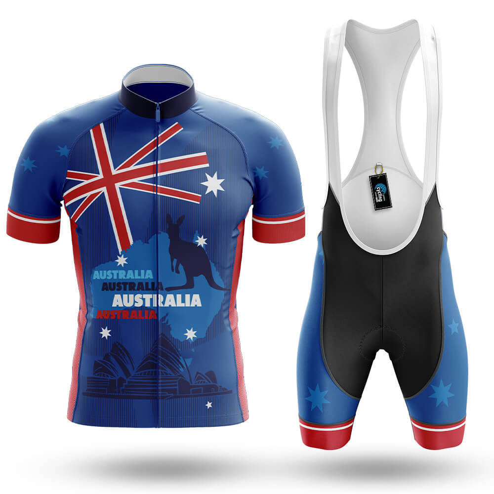 Australia Symbols - Men's Cycling Kit - Global Cycling Gear