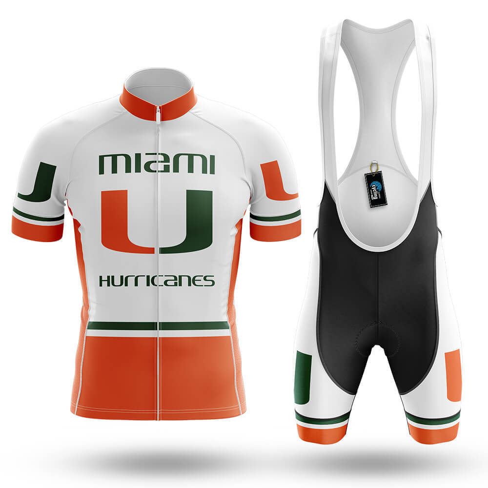 Miami Hurricanes - Men's Cycling Kit - Global Cycling Gear