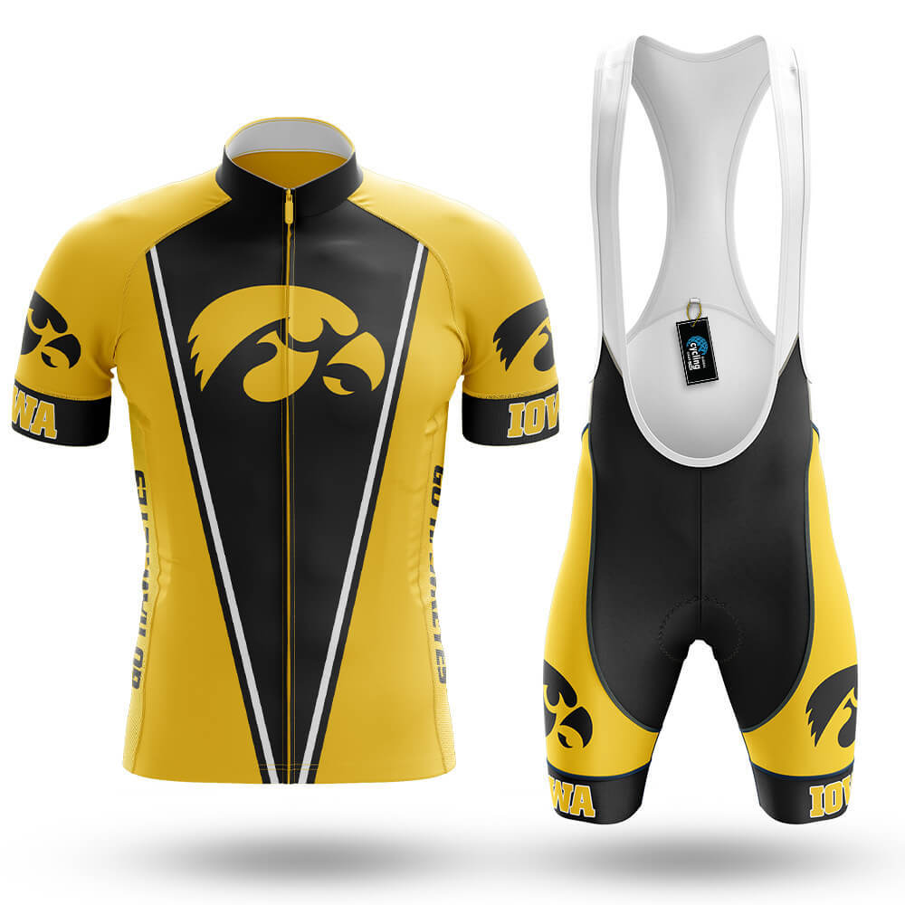 University of Iowa V4 - Men's Cycling Kit Global Cycling Gear 1
