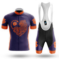Clemson Heart - Men's Cycling Kit - Global Cycling Gear