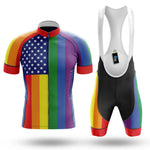 Rainbow Flag USA - Men's Cycling Kit