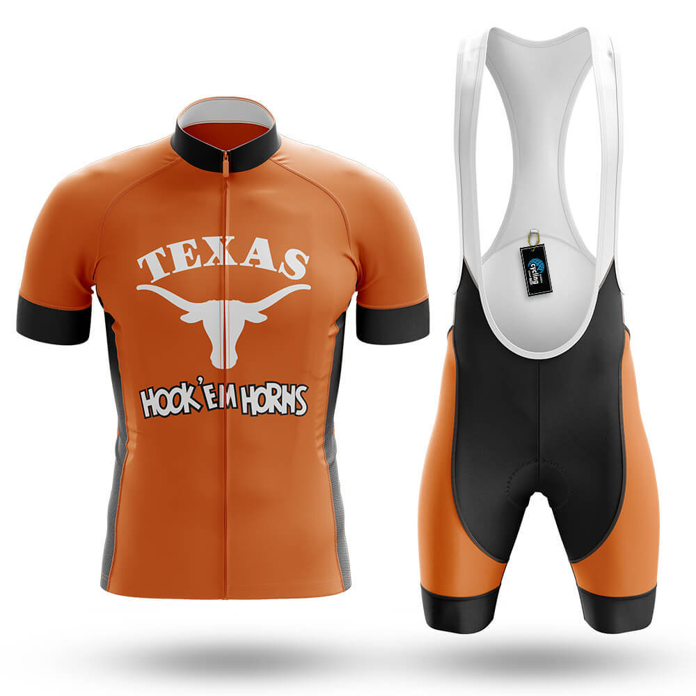 Texas Hook'em Horns - Men's Cycling Kit Global Cycling Gear