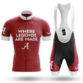 Alabama Where Legends are Made - Men's Cycling Kit - Global Cycling Gear