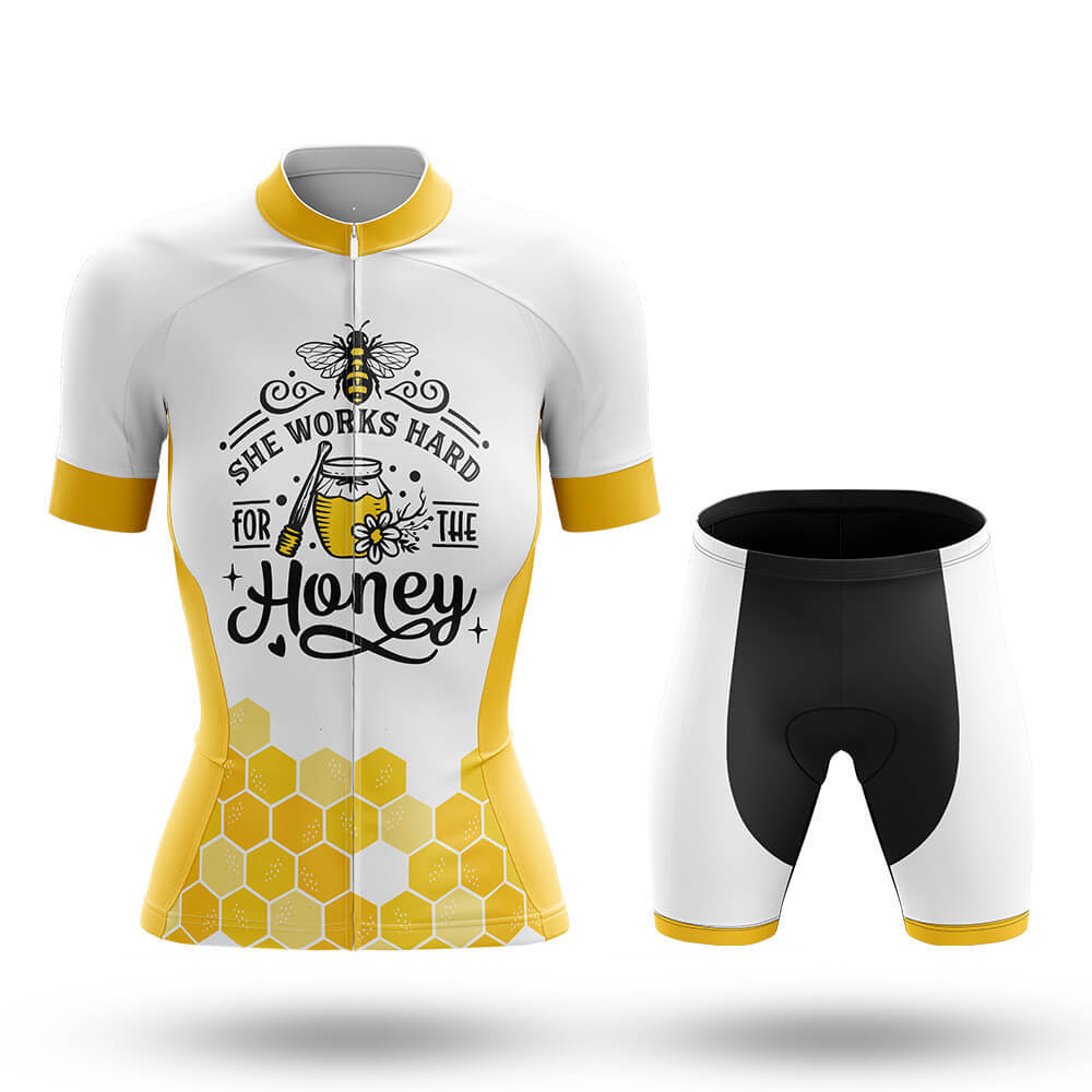 Work Hard For Honey - Women's Cycling Kit - Global Cycling Gear