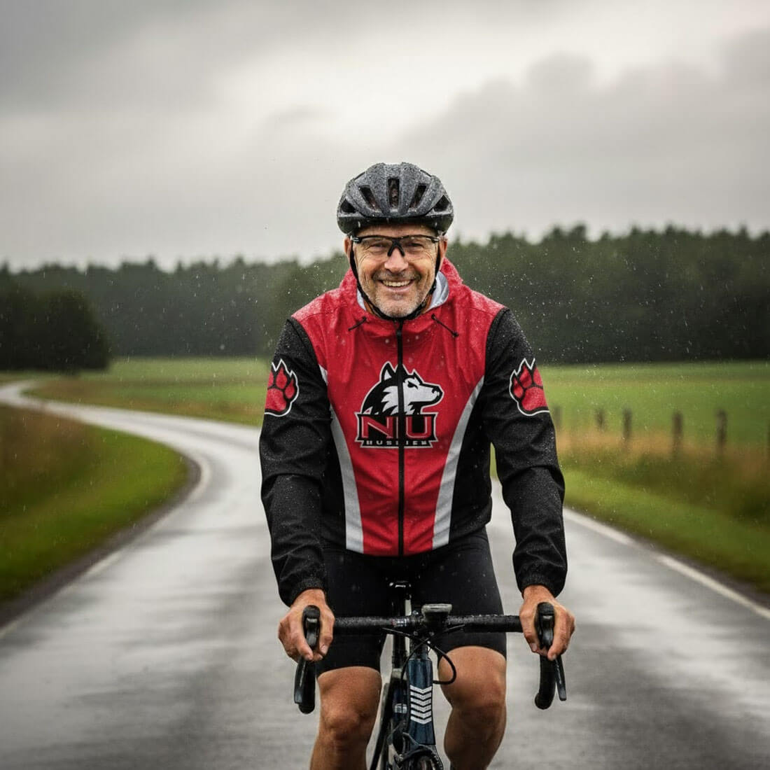 Northern Illinois University Cycling Windbreaker Jacket