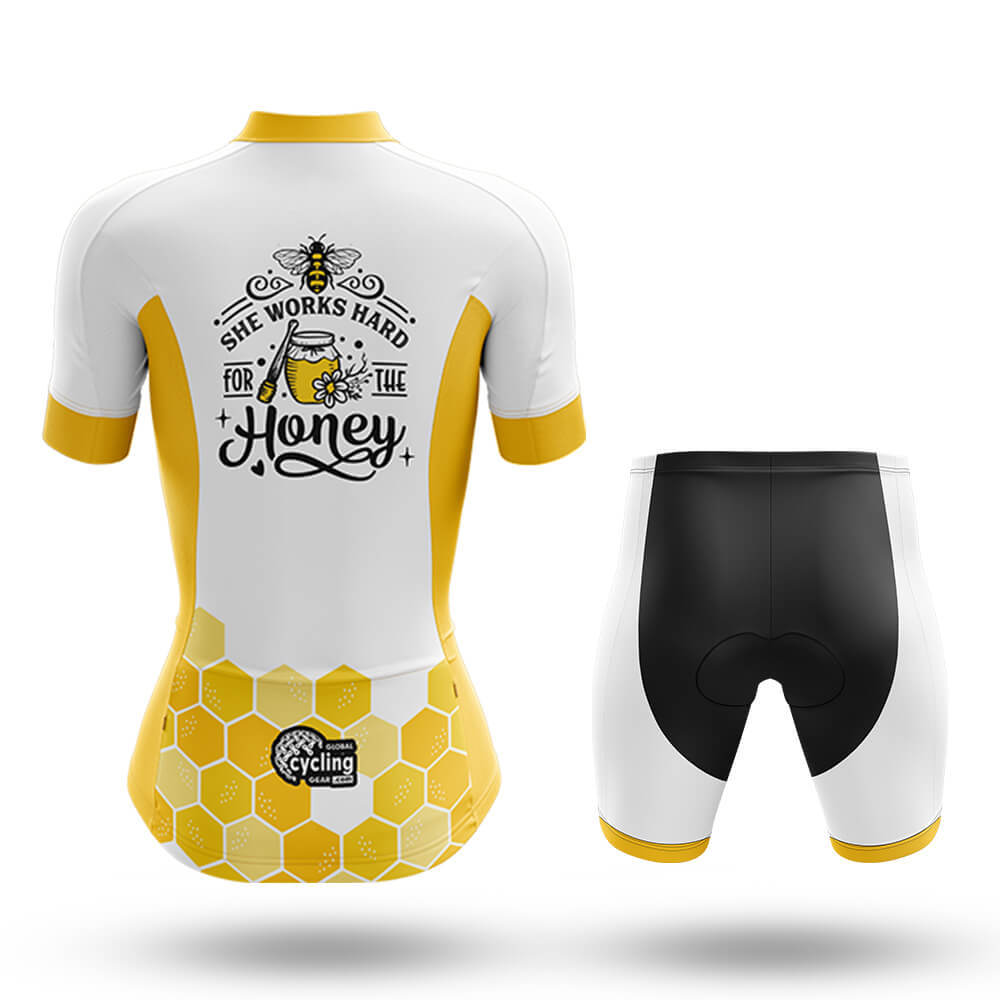 Work Hard For Honey - Women's Cycling Kit - Global Cycling Gear