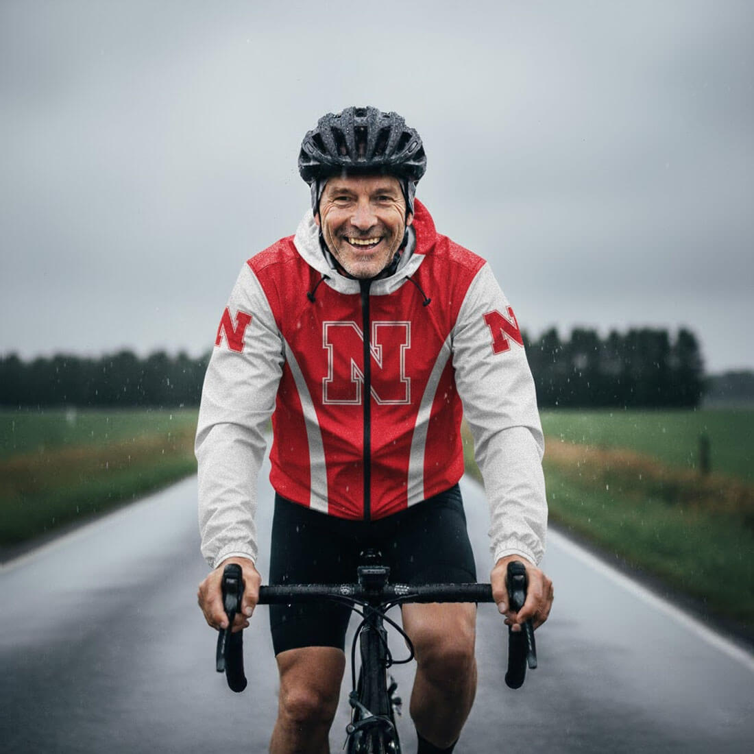 University of Nebraska–Lincoln Cycling Windbreaker Jacket