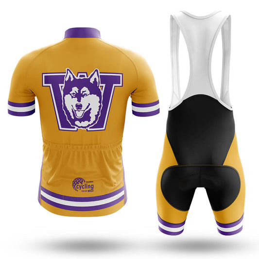 Retro Washington Huskies - Men's Cycling Kit