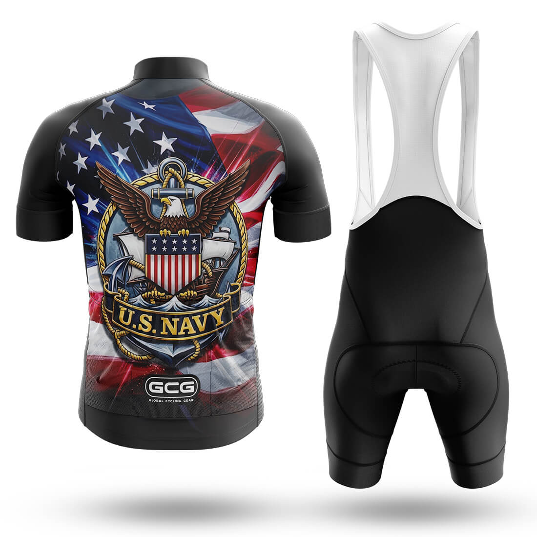 Navy Eagle - Men's Cycling Kit