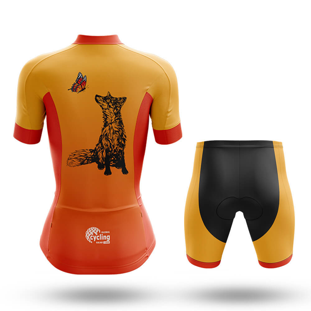 Fox and Butterfly - Women's Cycling Kit - Global Cycling Gear
