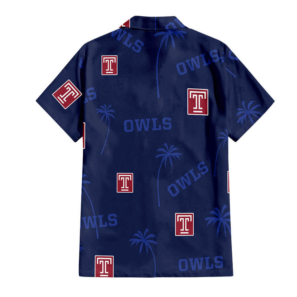 Temple University V4 - Hawaiian Shirt