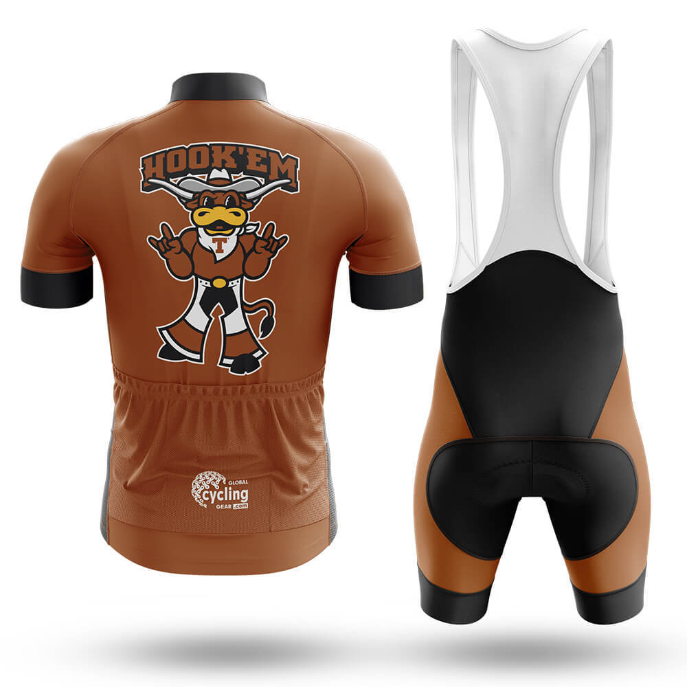 Longhorns Hook'em Horns - Men's Cycling Kit Global Cycling Gear