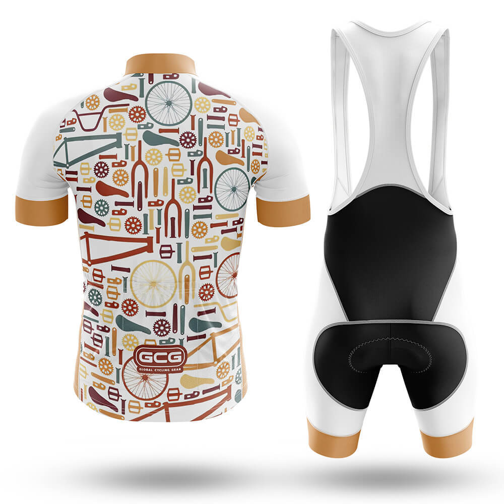 Bike Gear Pattern - Men's Cycling Kit