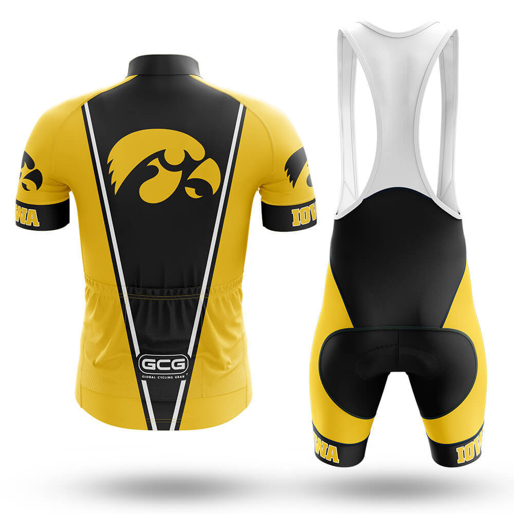 University of Iowa V4 - Men's Cycling Kit Global Cycling Gear 2