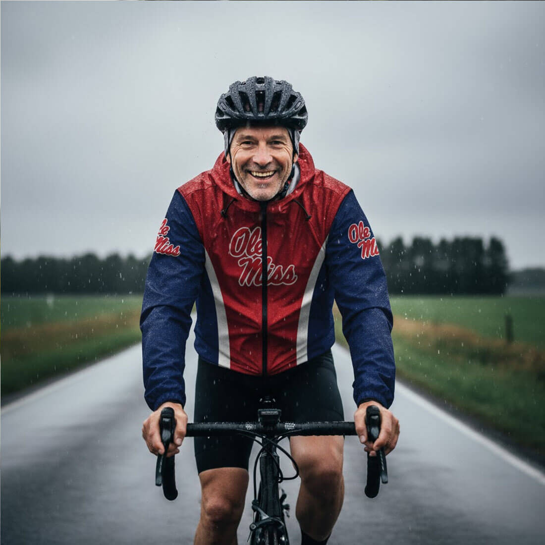 University of Mississippi Cycling Windbreaker Jacket