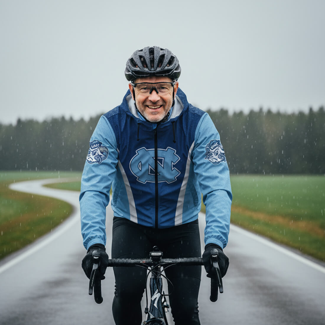 University of North Carolina Cycling Windbreaker Jacket