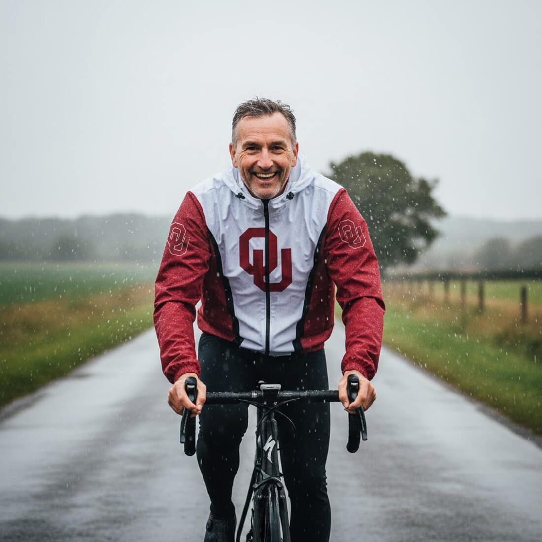 University of Oklahoma Cycling Windbreaker Jacket