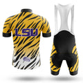 LSU Tigers Stripe - Men's Cycling Kit - Global Cycling Gear