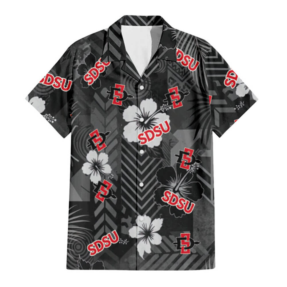 SDSU Hawaiian Shirt V4 - Hawaiian Shirt Global Cycling Gear 2