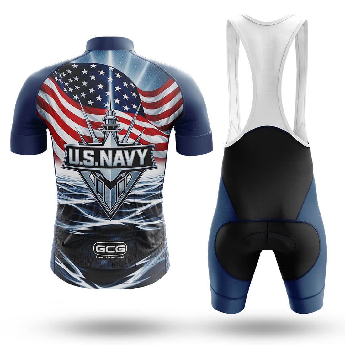 Navy Patriot - Men's Cycling Kit