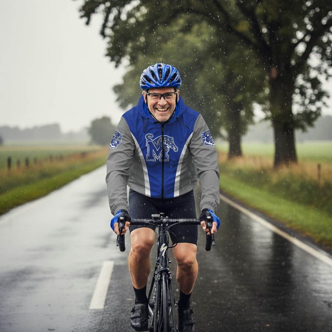 University of Memphis Cycling Windbreaker Jacket