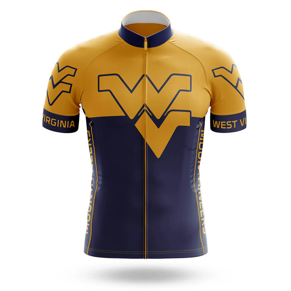 WVU Cycling Jersey for Men