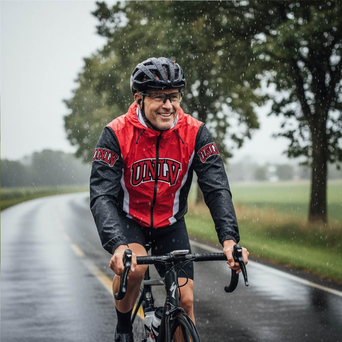 University of Nevada Las Vegas Cycling Windbreaker Jacket