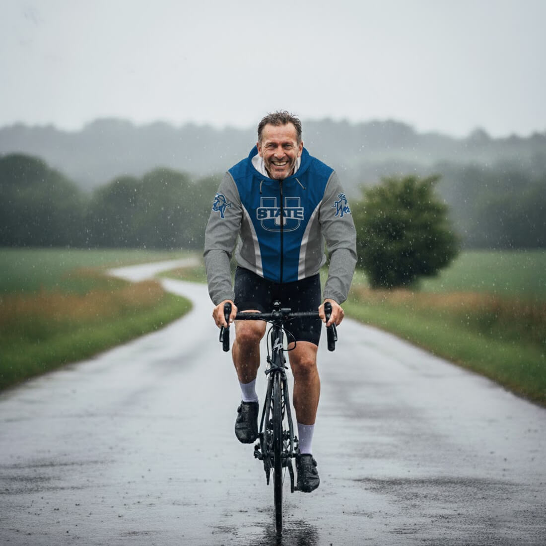 Utah State University Cycling Windbreaker Jacket